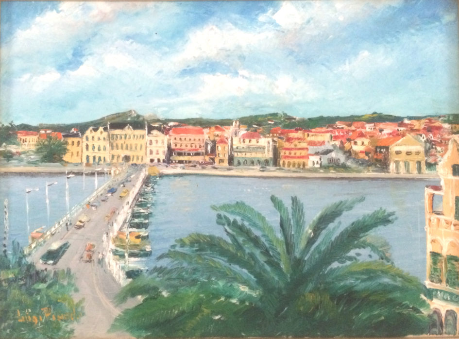 Plaza Brion and the floating brdige