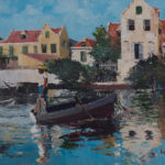 Two mansions in Otrabanda that housed important art collections. Stroomzigt was the home of Chris and Lucila Engels, artists and initiators of the Curacao Museum, and Batavia the home of doctor and art collector Cai Winkel.