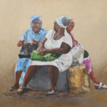 Locals gossiping away